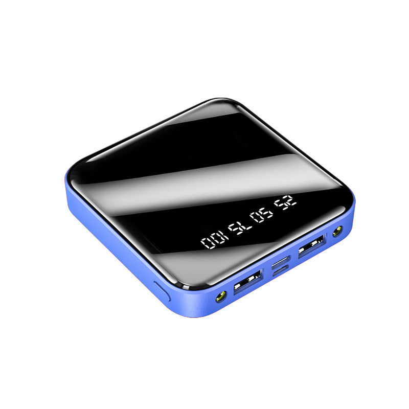 Mirror Surface Power Bank 10000mAh Mini Charger